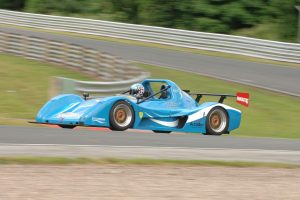 Colin Smith, Managing Director of UK Prestige Car Brokers in his SR3 Racing Car